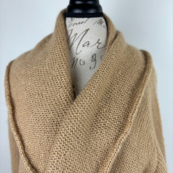 Soft Surroundings Telluride duster topper/camel cardigan sweater-Woman’s PL - Picture 8 of 14